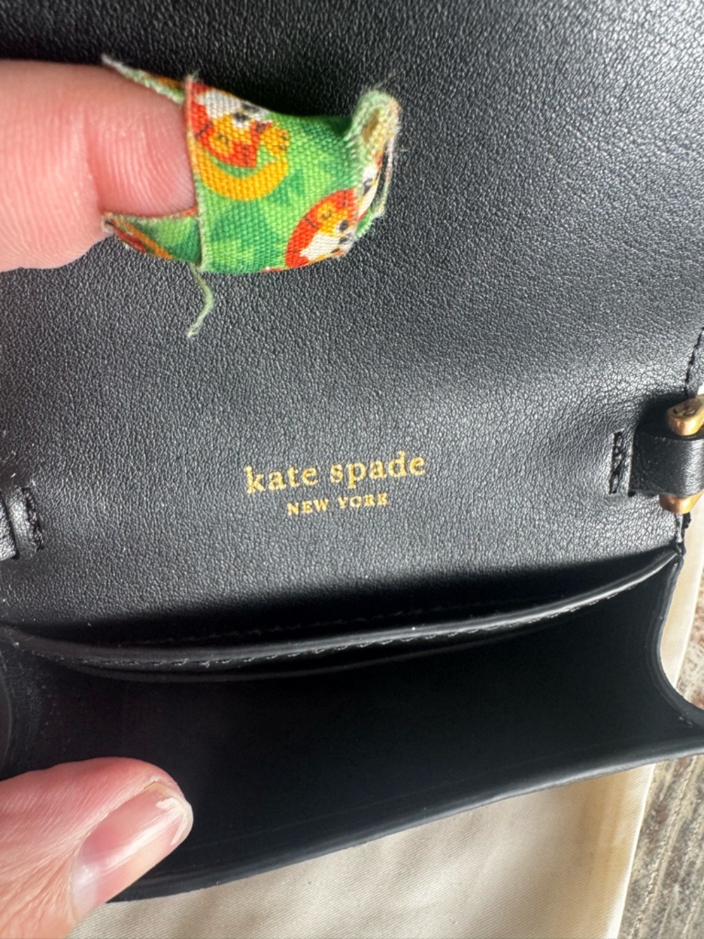 Kate Spade Black Velvet Pearl Handle Mini Bag - Picture 5 of 9